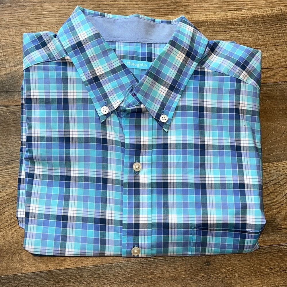 J McLaughlin long sleeve button down shirt